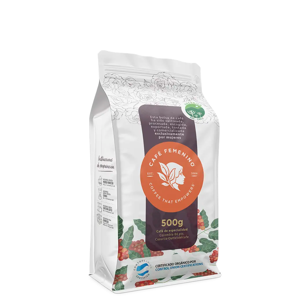 Café Orgánico Femenino - Sostenible - 500g