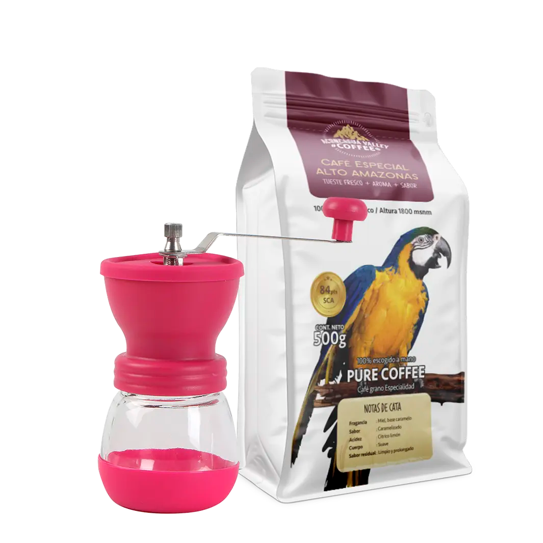 Box Molinillo + Café Especialidad 500g