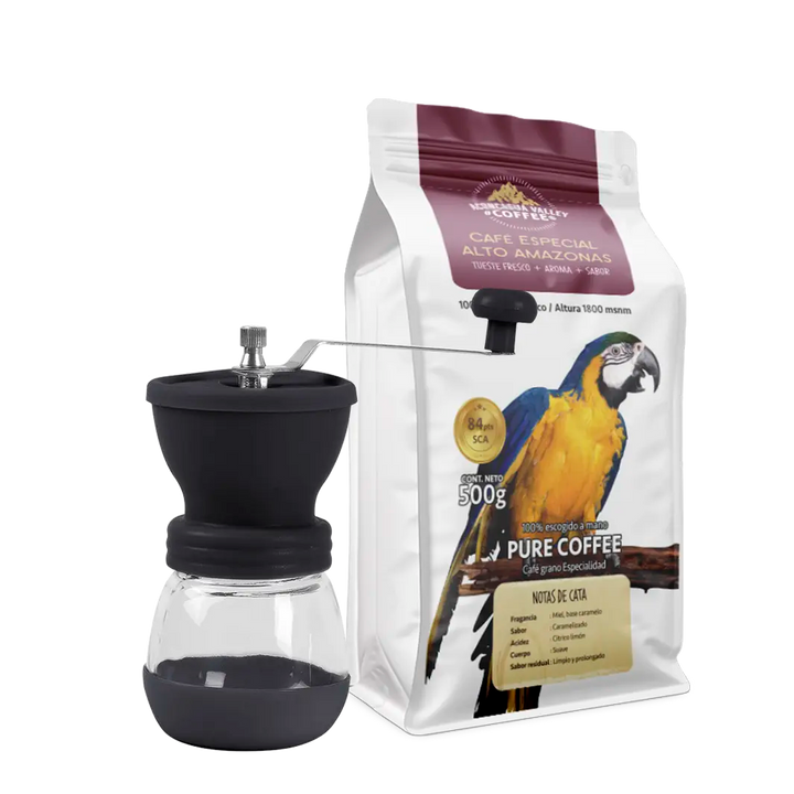 Box Molinillo + Café Especialidad 500g