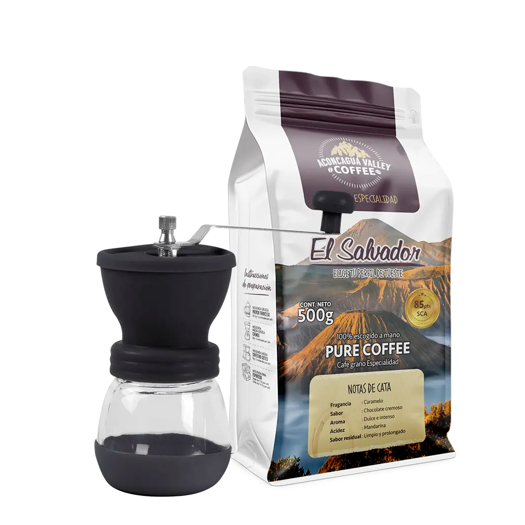 Box Molinillo + Café Especialidad 500g