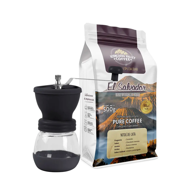 Box Molinillo + Café Especialidad 500g