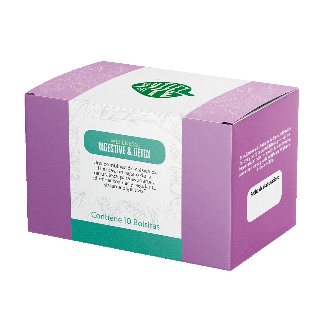 Digestive & Detox Box Tea - 10 Bolsitas