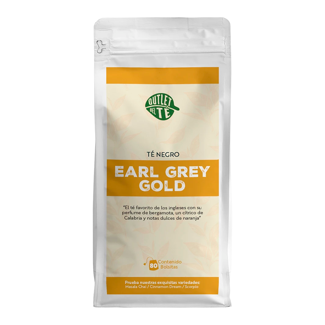 Earl Grey Gold - Formato Conveniente - 80 Bolsitas