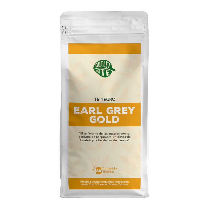 Earl Grey Gold - Formato Conveniente - 80 Bolsitas