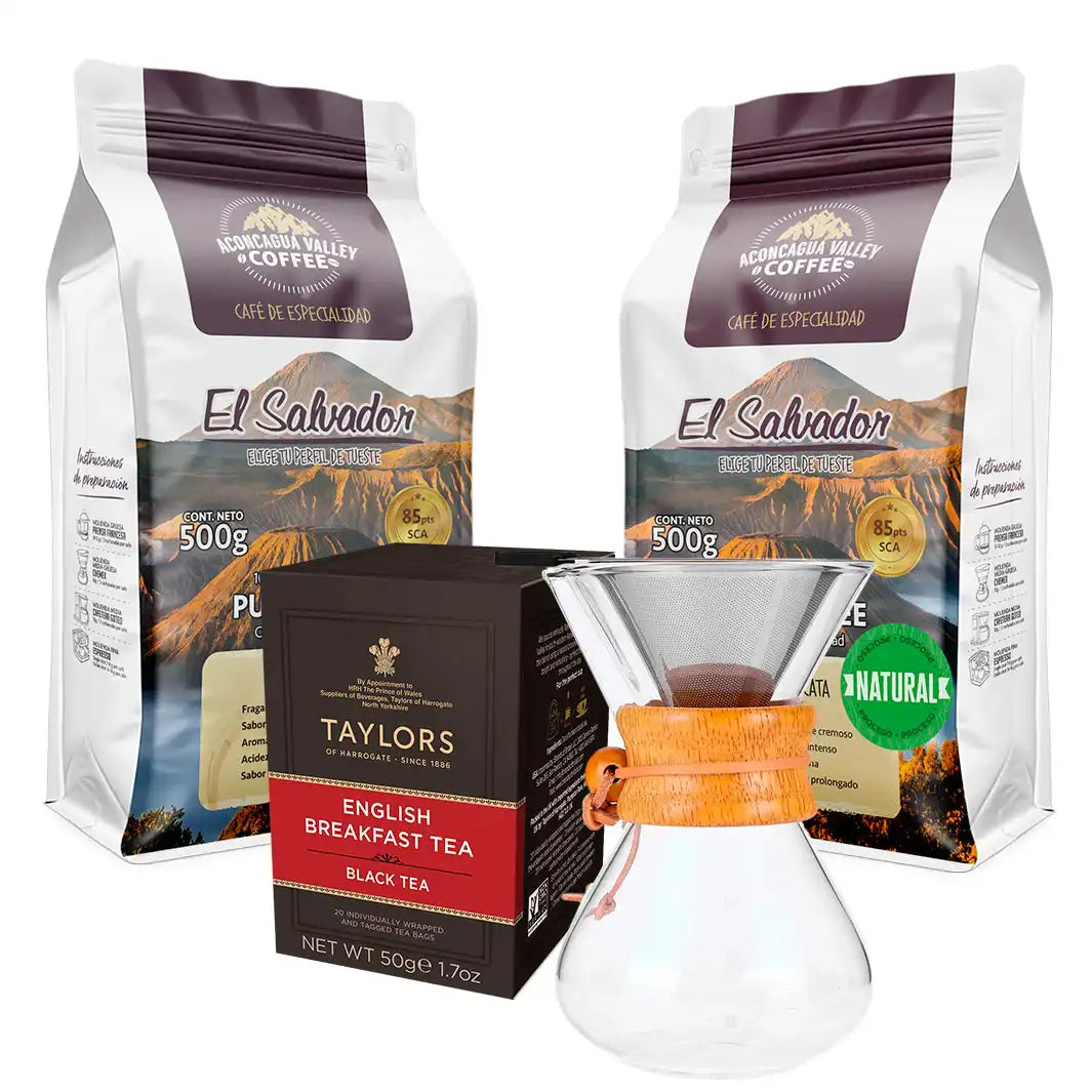 Box Experiencia Chemex - 500 g - El Salvador