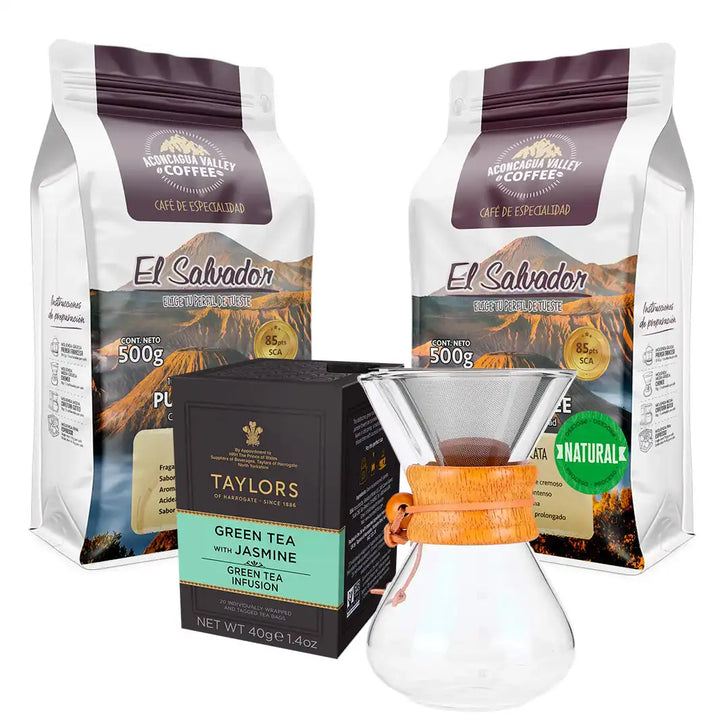 Box Experiencia Chemex - 500 g - El Salvador