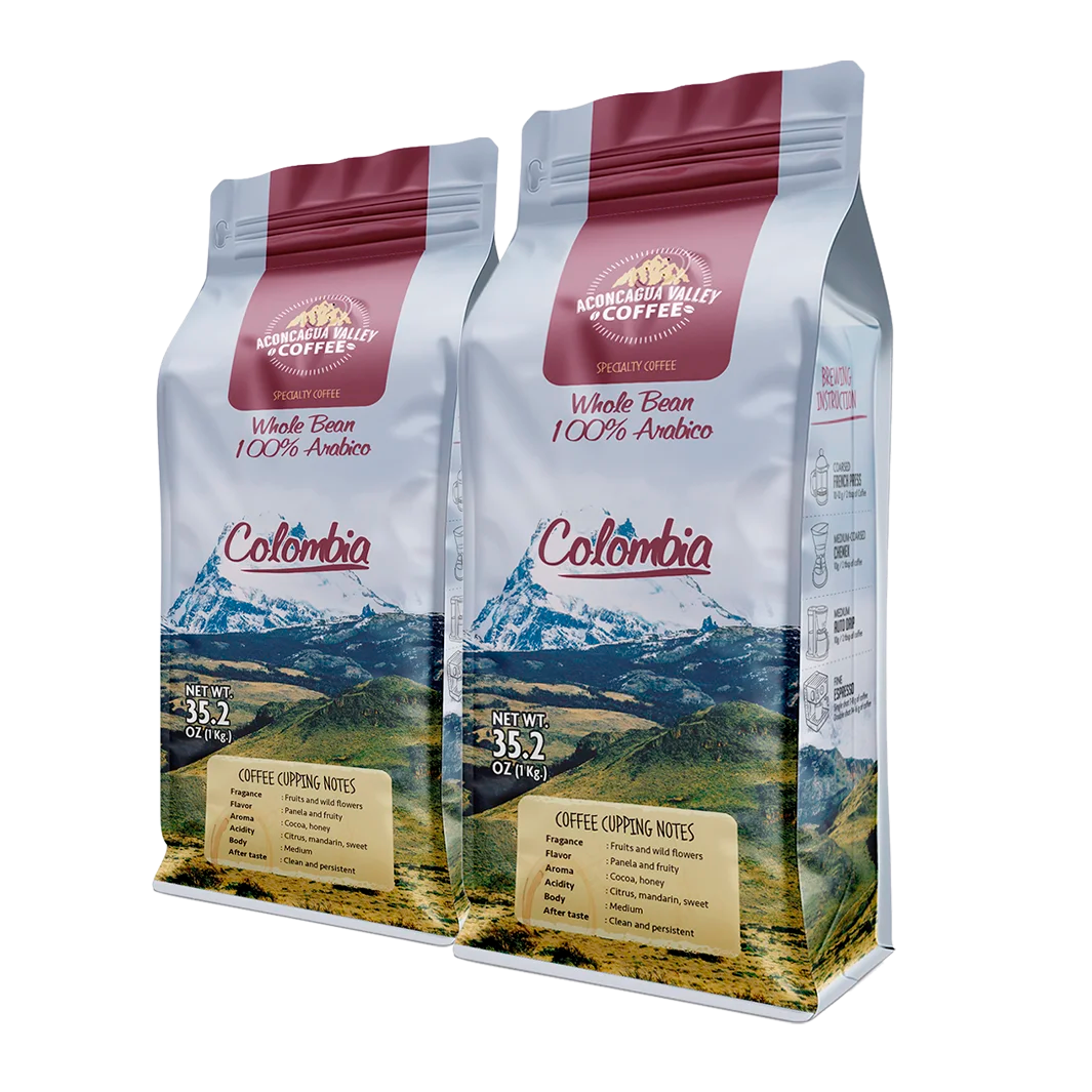 Pack - 2 Kilos - Aconcagua Valley Coffee Colombia