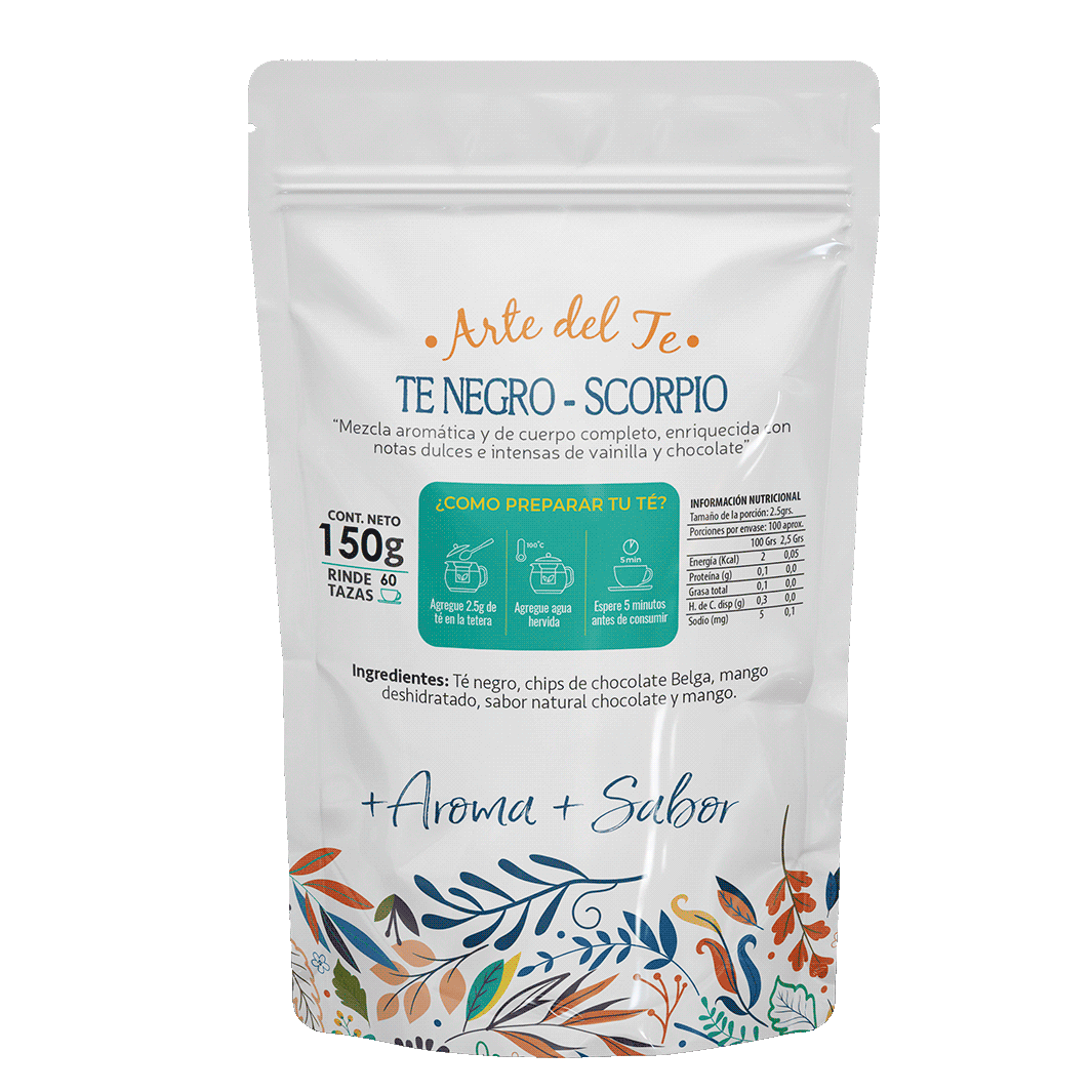 Té Negro - Scorpio - 150 g